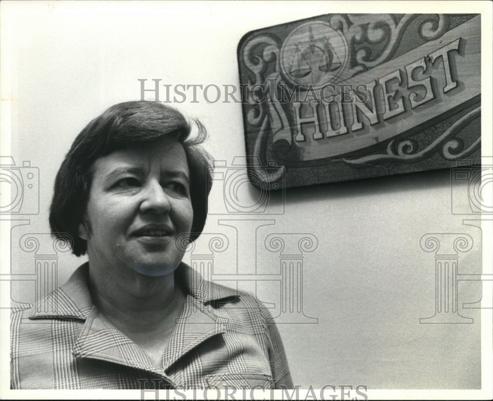 1979 Press Photo Joanne V Sommers, running for Cleveland Judge in Willoughly - Historic Images