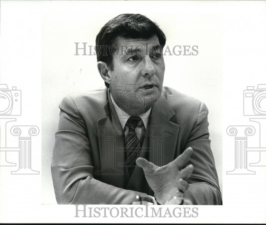 1986 Press Photo James Thompson, new regional SBA Chief - cva43827-Historic Images