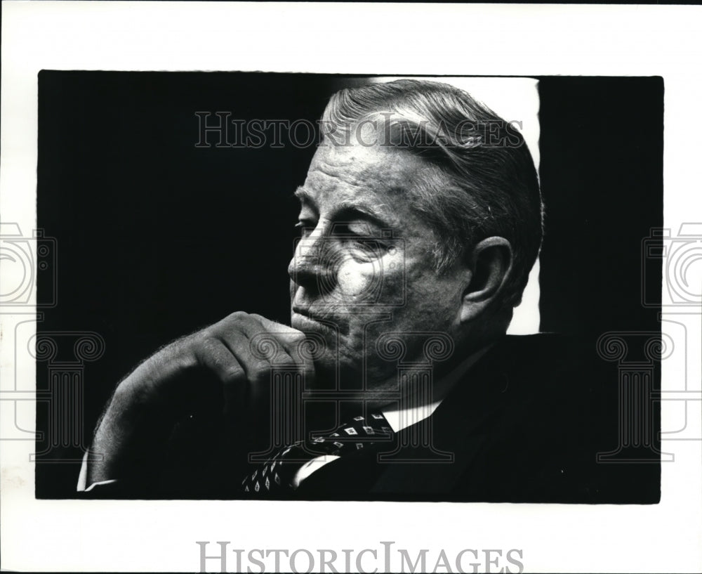 1982 Press Photo George Meisel of Squire, Sanders &amp; Dempsy Law Firm - Historic Images