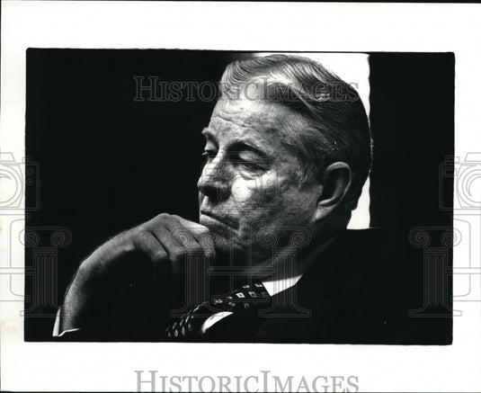 1982 Press Photo George Meisel of Squire, Sanders & Dempsy Law Firm - Historic Images