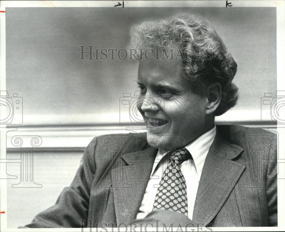 1981 Press Photo Lester Thurow, MIT Professor - Historic Images