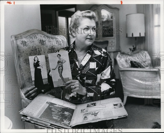 1977 Press Photo Mrs. Al Spence Miss Ohip 1939 fromer Ms Jean Soboda - Historic Images