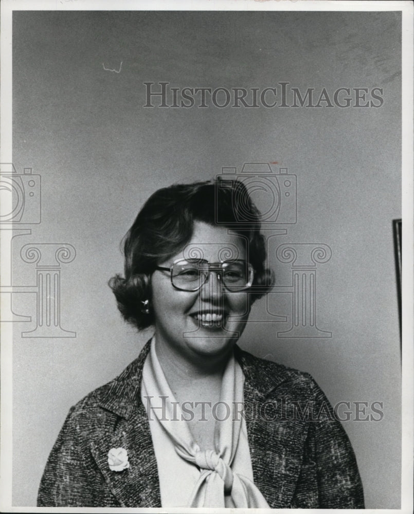 1976 Press Photo Mrs. Ed Stinn - Historic Images