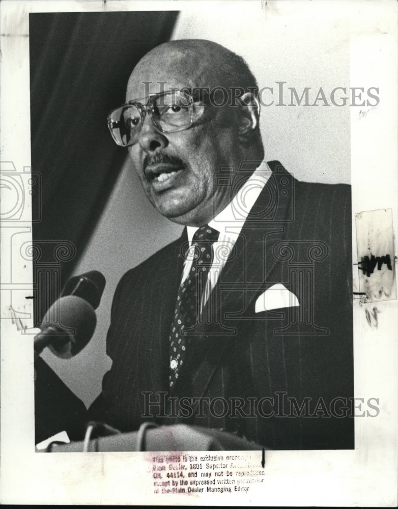 1991 Press Photo Cong Louis Stokes - cva44156-Historic Images