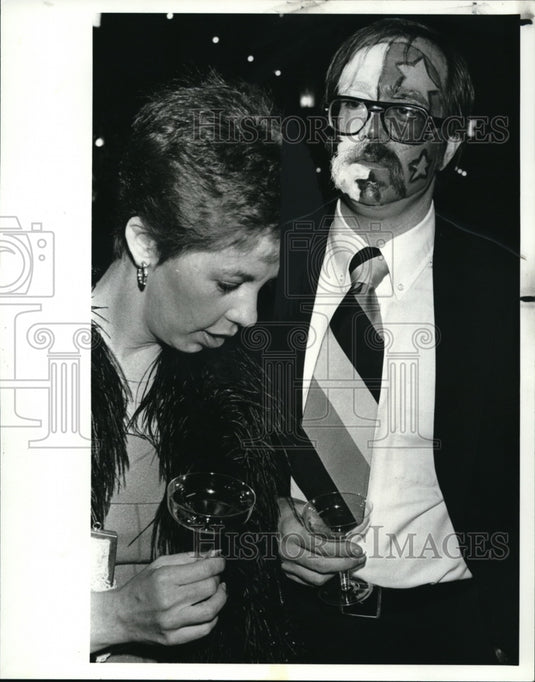 1982 Press Photo Jeff Stickle and Kay Ryan - cva44313 - Historic Images
