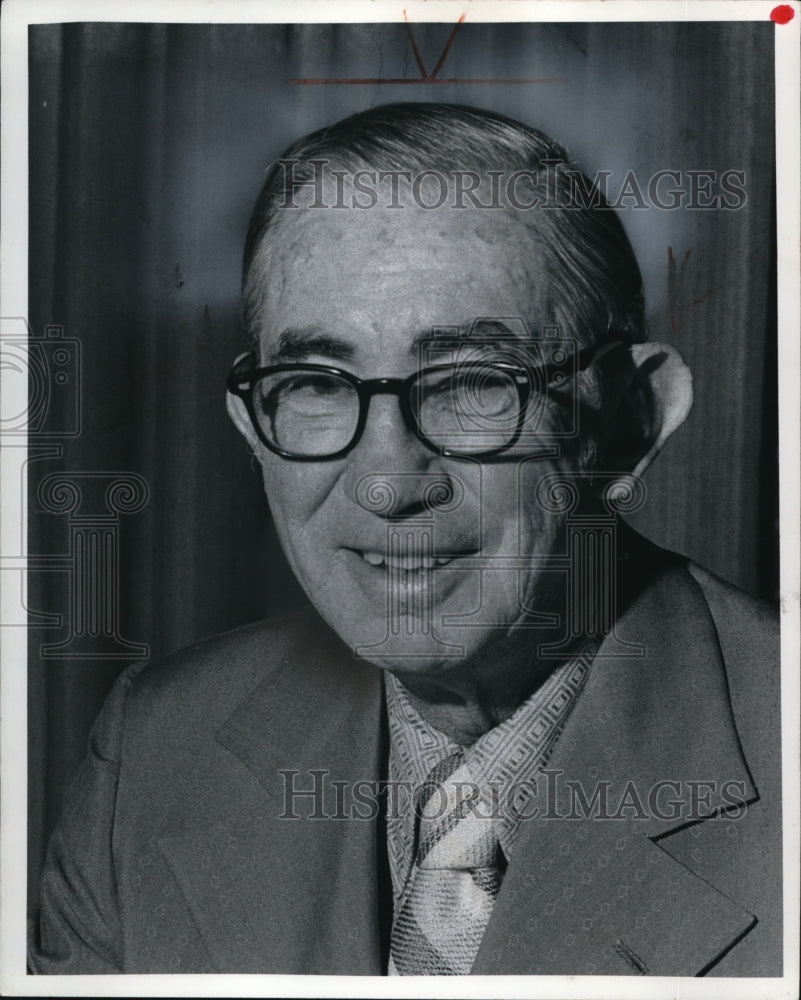 1971 Press Photo CMHA Board Chairman, Albert I Soltz - Historic Images