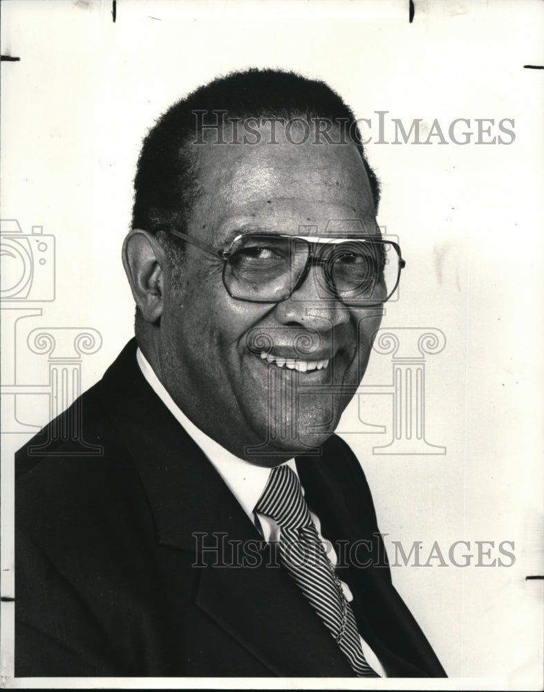 1984 Press Photo Ike Thompson, Candidate State Representative, 14th District - Historic Images