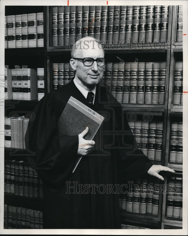 1975 Press Photo Judge William K Thomas, US District Judge - cva44614 - Historic Images