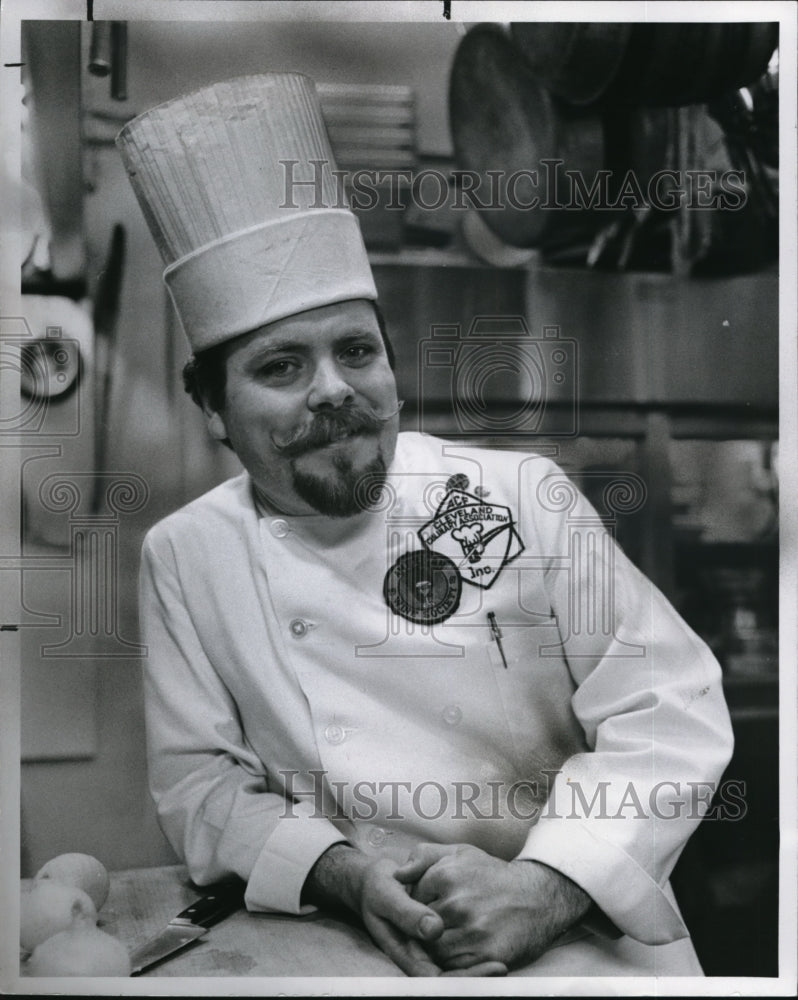 1989 Press Photo Richard Taylor Chef - Historic Images