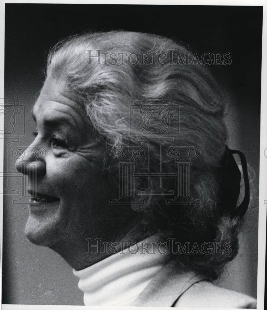 1976 Press Photo Julia K Tibbits - cva44716 - Historic Images