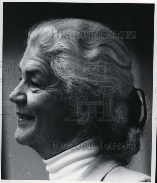 1976 Press Photo Julia K Tibbits - cva44716 - Historic Images