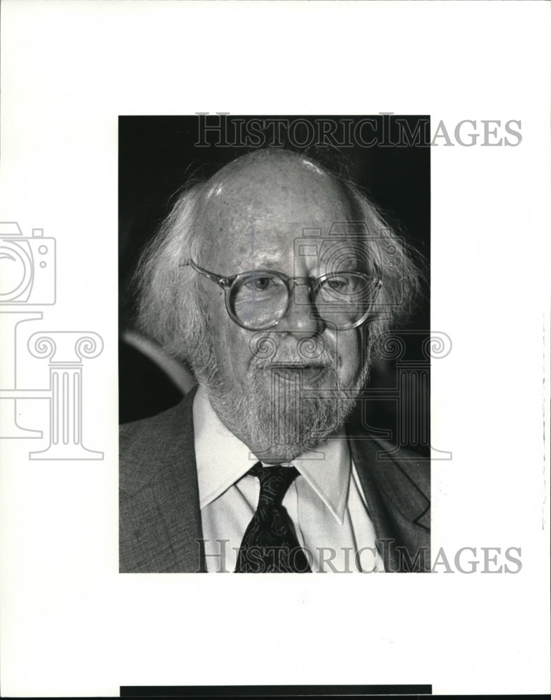 1984 Press Photo William L. Shirer author - Historic Images