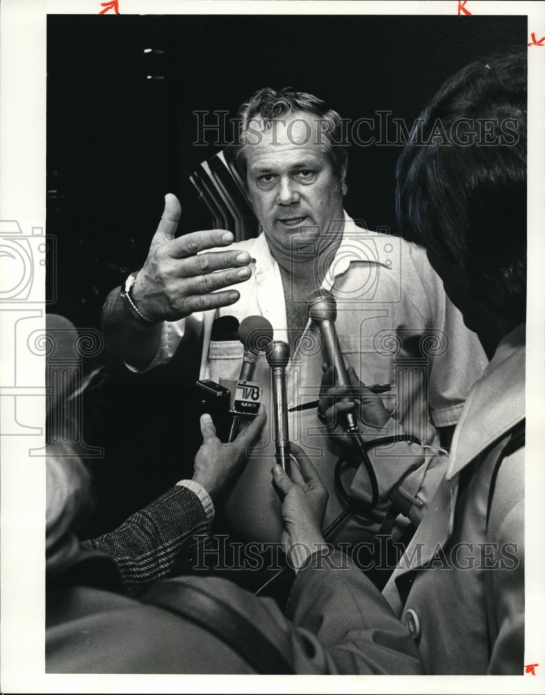 1980 Press Photo MGM Fire survivor, Jim Shives - Historic Images