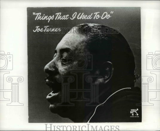 1977 Press Photo Joe Turner - cva44844-Historic Images