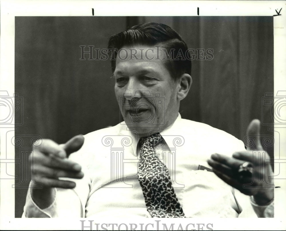 1984 Press Photo Berea Mayor John G. Whipple - Historic Images