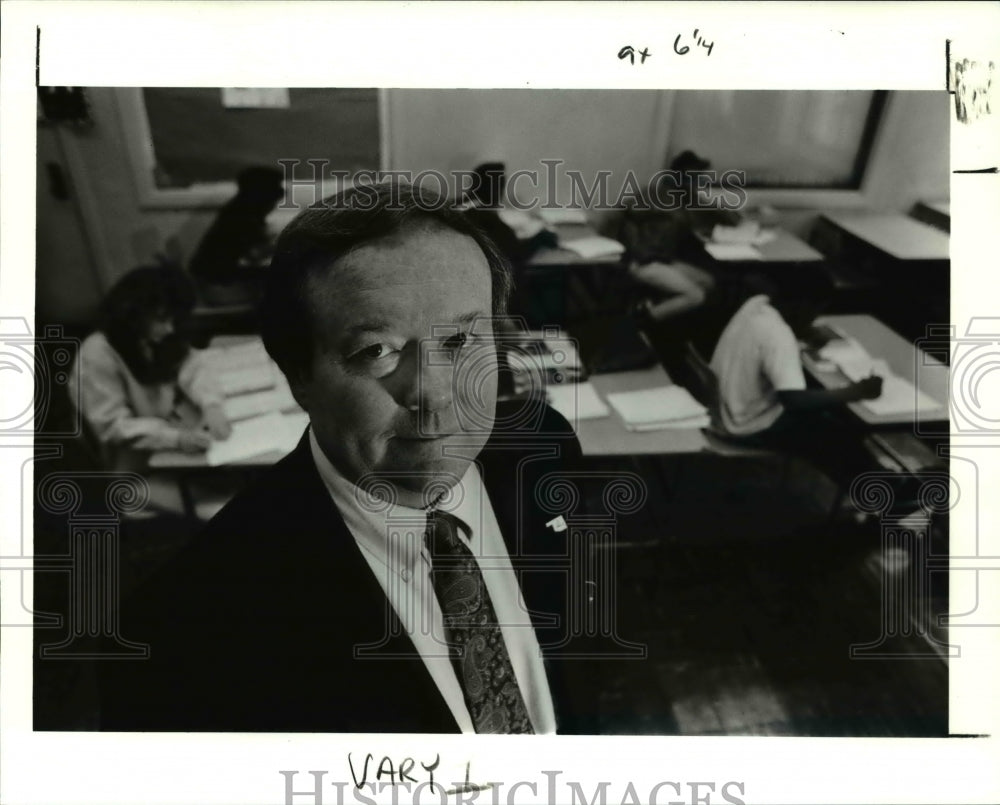 1991 Press Photo Robert Vinyard of the John Marshall High School - cva45185 - Historic Images