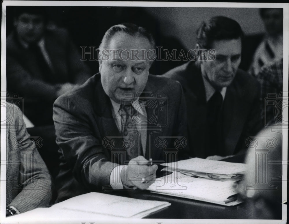 1974 Press Photo Councilman Ted Sliva - cva45307 - Historic Images