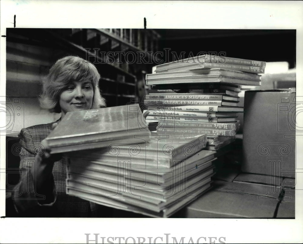 1987 Press Photo Diana Tittle Publisher of Octavia Press - cva45403 - Historic Images