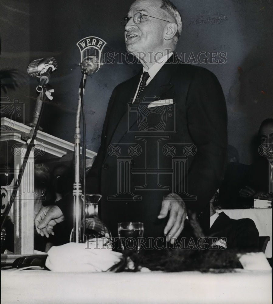 1955 Press Photo Harry S. Truman - cva45488- Historic Images