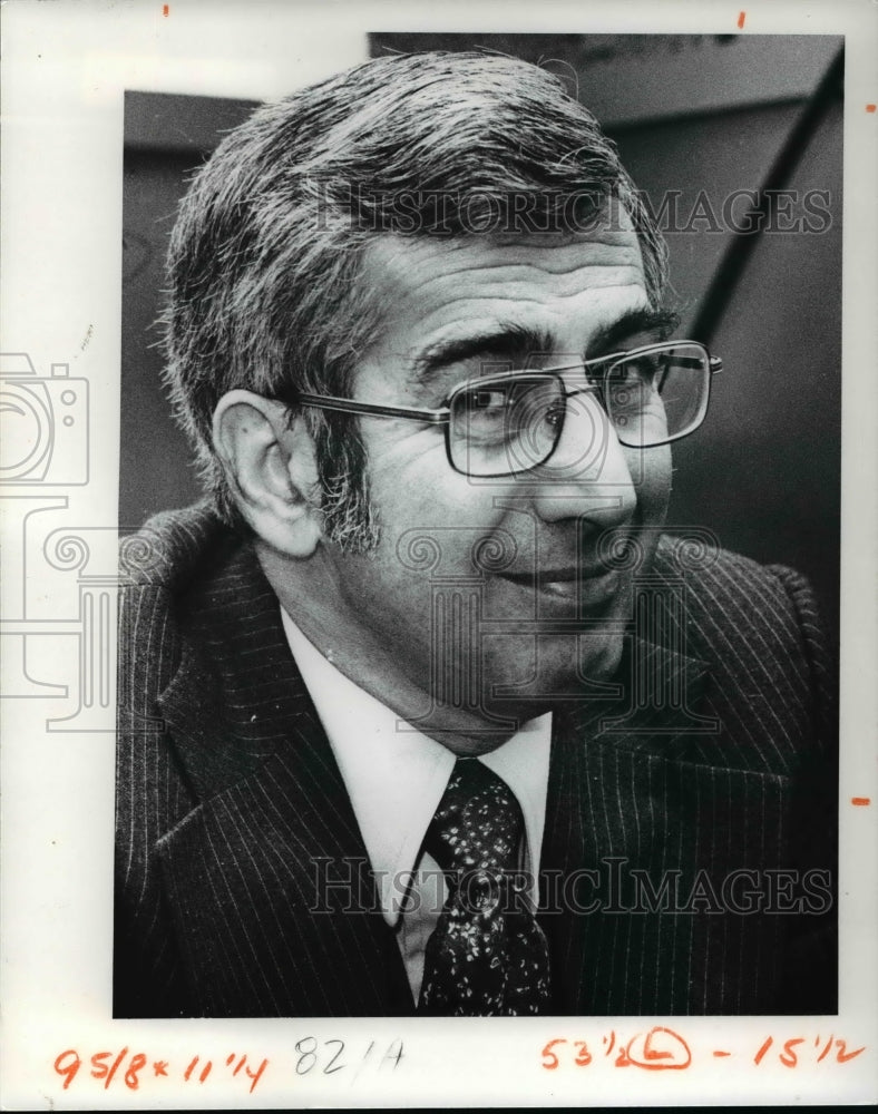 1977 Press Photo Dr. Burton L hite Director of Harvard Univ. Intertionally - Historic Images