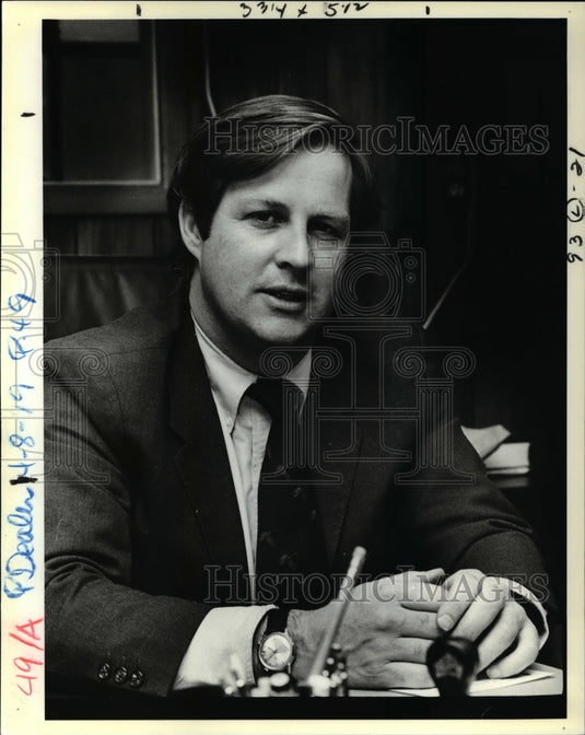 1979 Press Photo Mike Sylvester - Historic Images