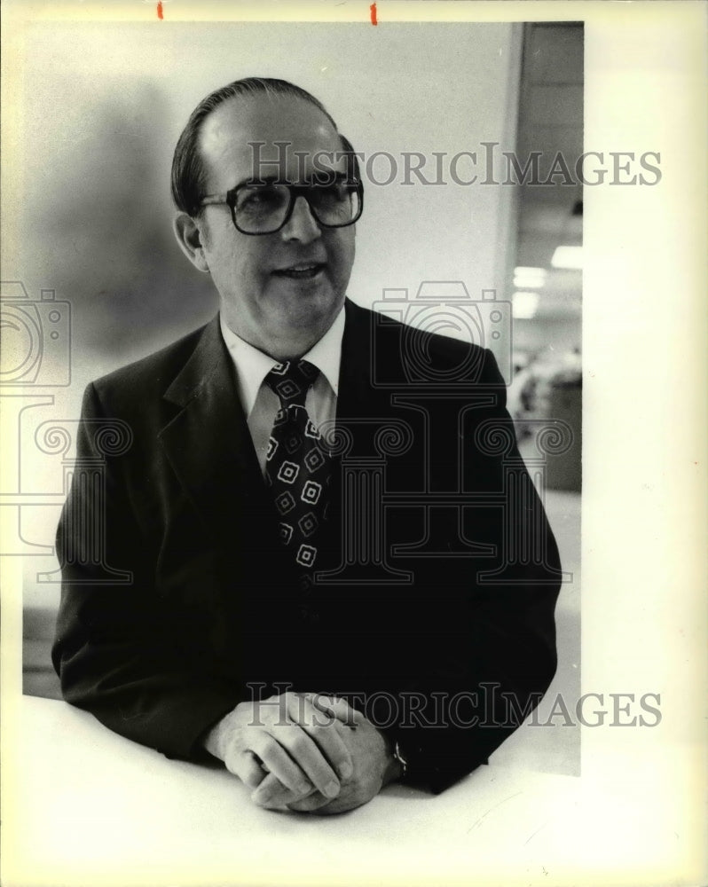 1979 Press Photo WmW. S. Tomko, Prin. at John Marshall - Historic Images