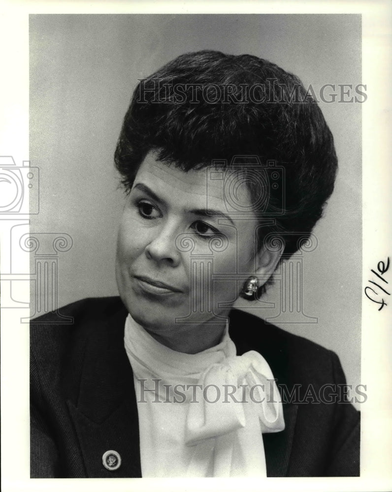 1984 Press Photo Nancy Harvey Steorts Chairman U.S. Consumer Product Safety - Historic Images