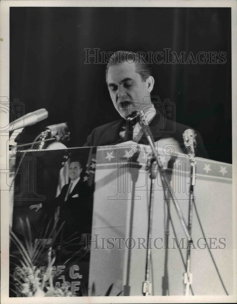 1967 Press Photo Ex-Gov George Wallace - cva45971 - Historic Images