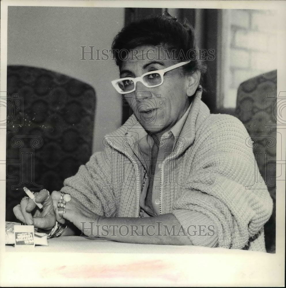 1978 Press Photo Filmmaker from Rome, Lina Wertmuller - Historic Images