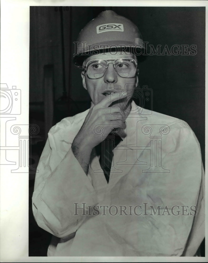 1989 Press Photo Ralph Temple General Manager Of GSX - Historic Images