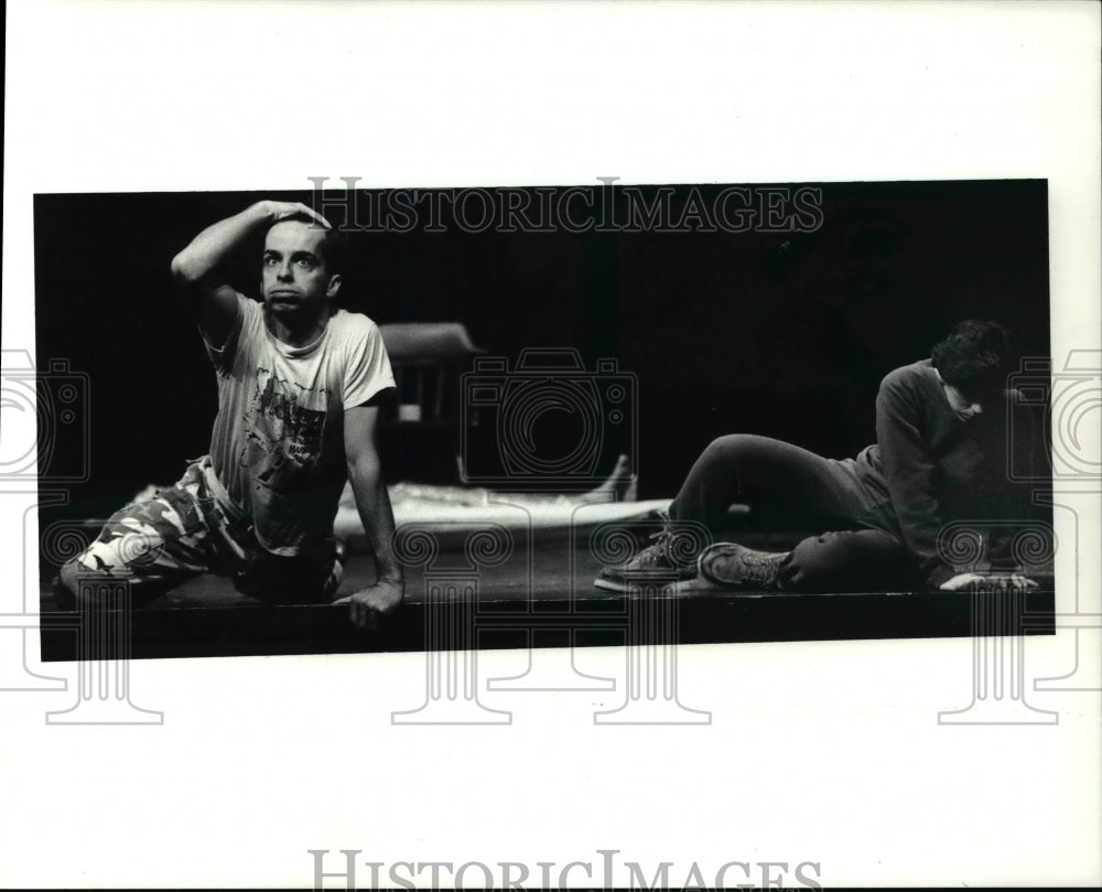 1991 Press Photo Tim Carroll and Lisa Snyder - cva46999-Historic Images