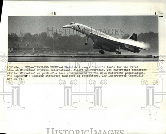 1985 British Airways Concorde  - Historic Images