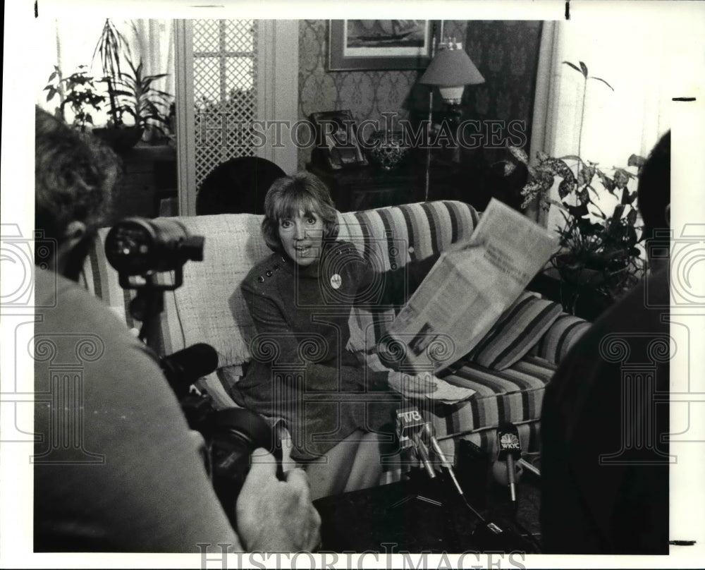 1988 Press Photo Janet Voinovich - Historic Images