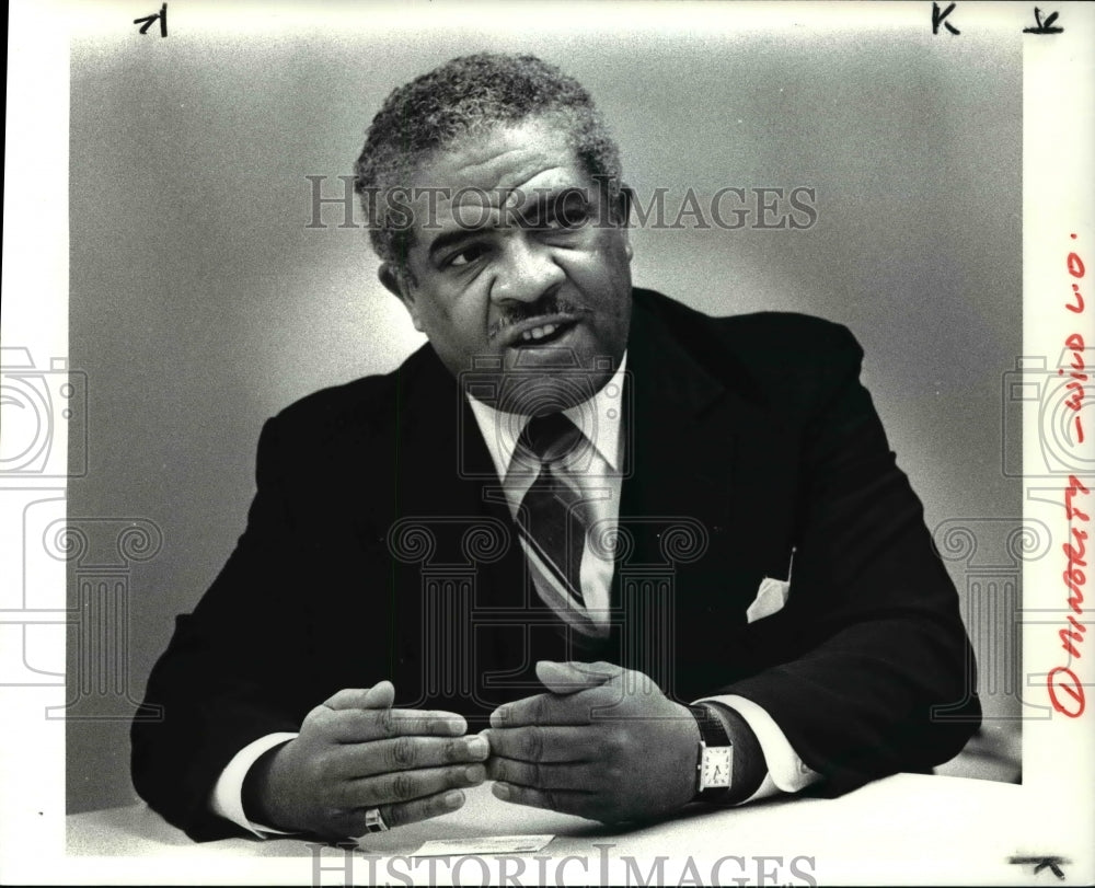 1985 Press Photo James W. Wade, Minority- wild L.D - cva47153 - Historic Images