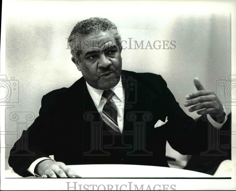 1985 Press Photo Jim Wade - Historic Images