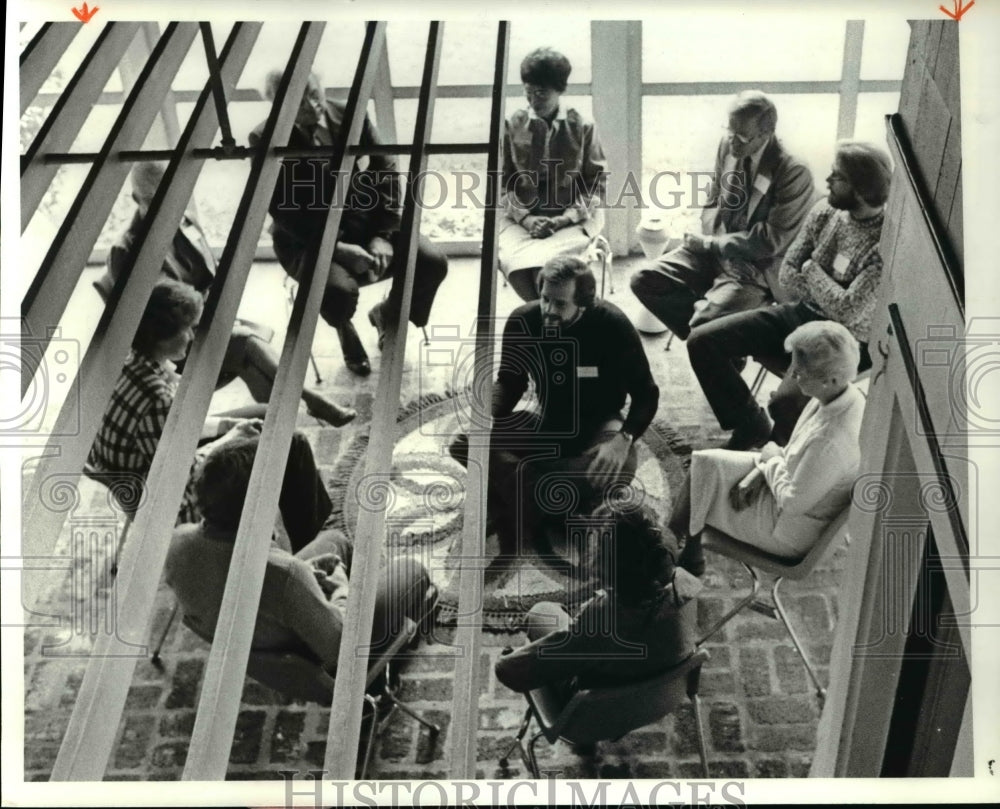 1981 Press Photo Patrick Spoerndle United Methodist Alcohol &amp; Chemical Counsel - Historic Images