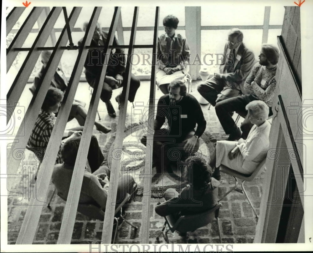 1981 Press Photo Patrick Spoerndle United Methodist Alcohol & Chemical Counsel - Historic Images