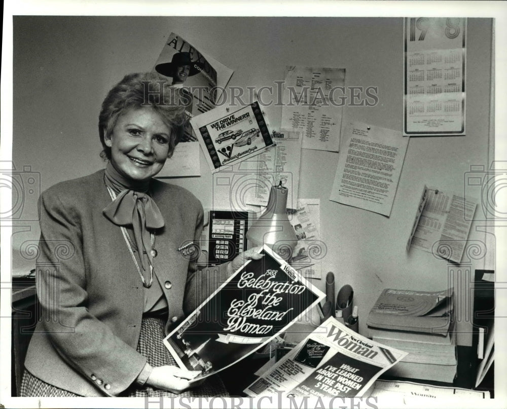 1988 Press Photo June Vereeke-Hutt - Historic Images