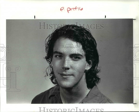 1989 Press Photo Mike Van Huffel - Historic Images