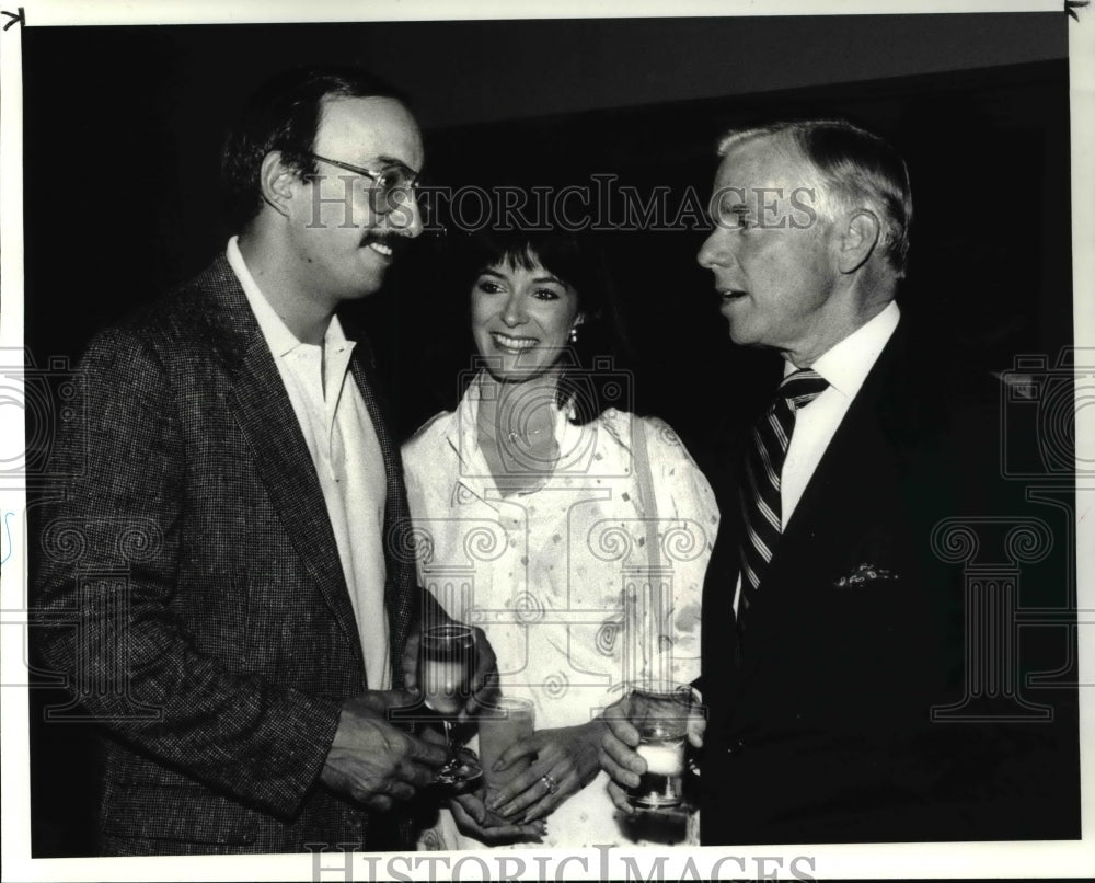 1986 Press Photo Thomas V.H.Vail, editor and publisher of Plain Dealer - Historic Images