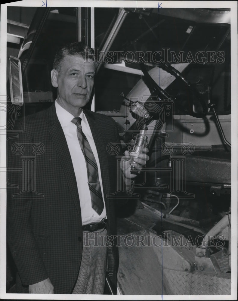 1970 Jim Shipman with Air Pollution Control Device  - Historic Images