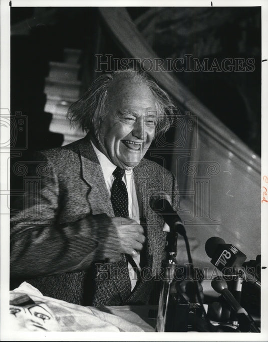 1989 Press Photo Red Skelton - Historic Images
