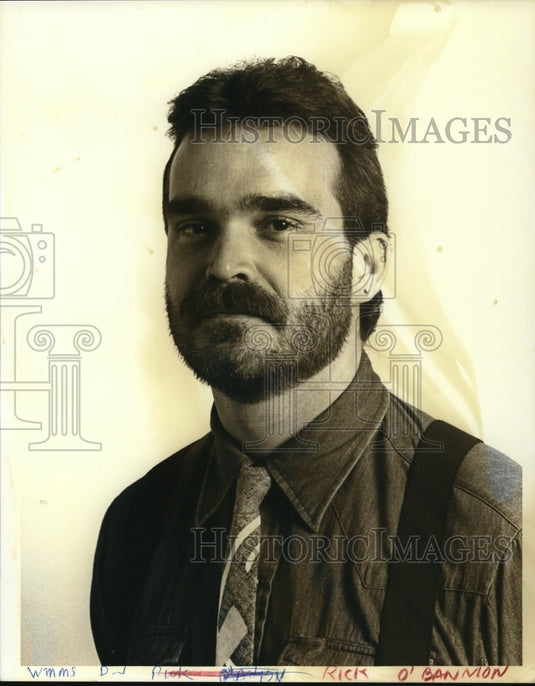 1986 Press Photo Rick O'Bannion - Historic Images