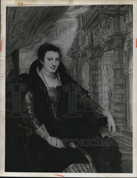 1966 Press Photo Isabella Brant by Peter Paul Pubeno - cva48228- Historic Images