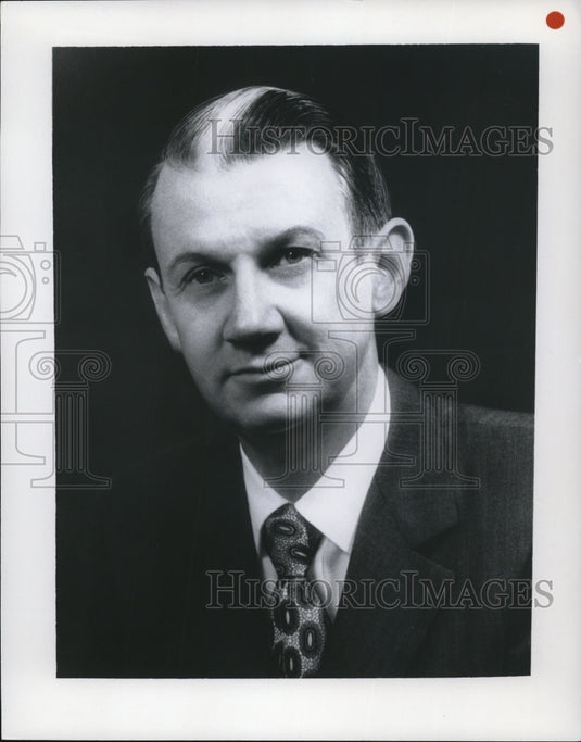 1971 Press Photo Hays T. Watkins, President and Chief Executive Officer - Historic Images