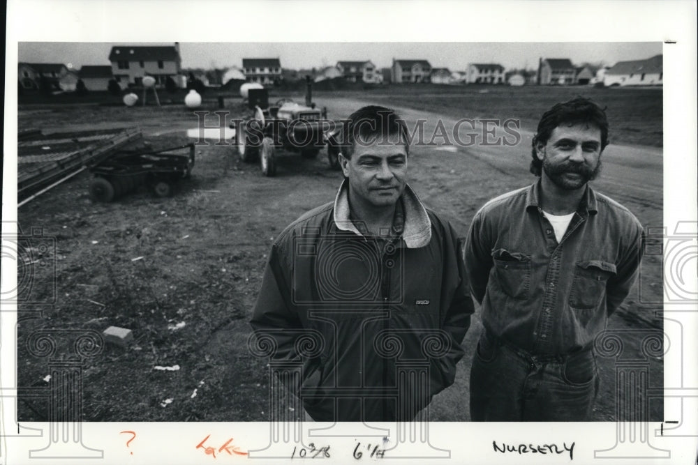 1991 Press Photo John Schultz and his brother Dave - cva48530-Historic Images