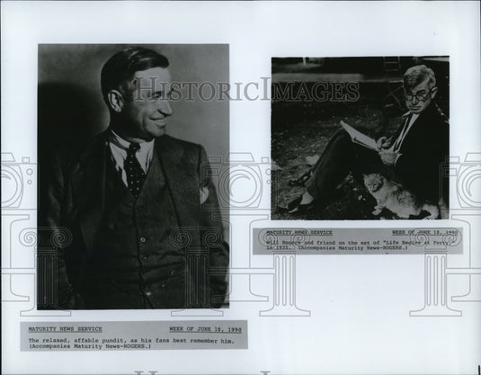 1990 Press Photo Will Rogers - cva48592 - Historic Images