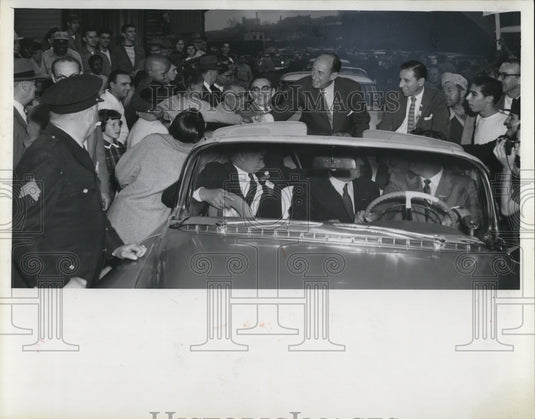 1956, Adlai Stevenson - Campaign for President in Akron - cva48733 - Historic Images