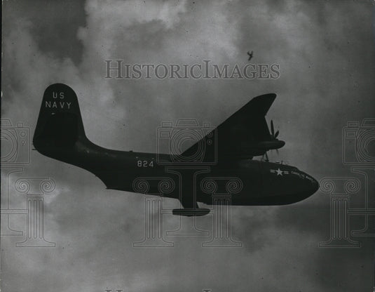 1949 Press Photo Mars flying boat, biggest in the world - Historic Images