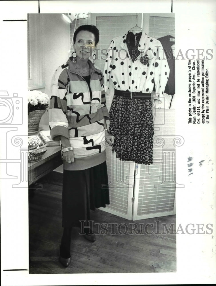 1988 Press Photo Anne Van Hauwaert - Historic Images